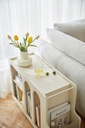 Quinzella Melamine Side Table