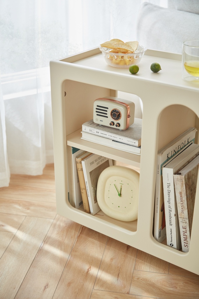 Quinzella Melamine Side Table