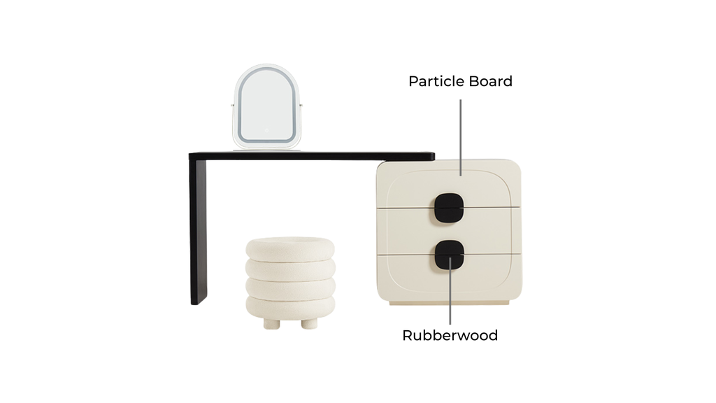 Norelie 3-Drawer Dresser Set