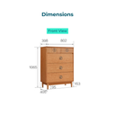 Phoenix 5-Drawer Cabinet