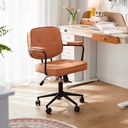 Corinne Leather Computer Chair 
