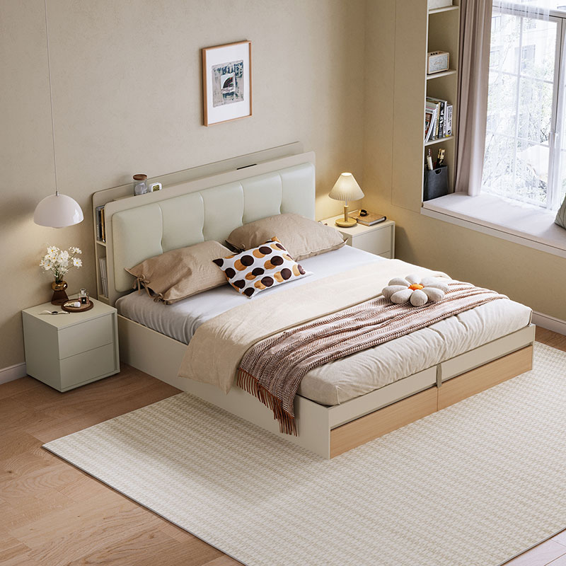 Eileen Bed with Storage Cabinet