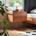 Elspeth Wood Melamine Nightstand