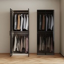 Furiosa 2-Door Aluminum Wardrobe