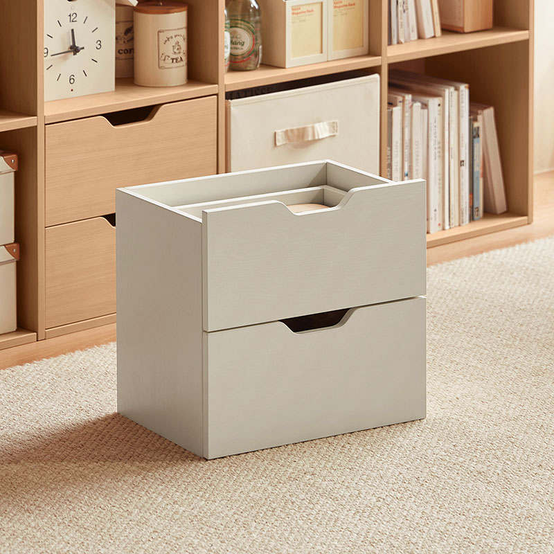 Cassie 2-Drawer Bookshelf