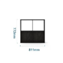 Cassie 2-Layer 2-Row Bookshelf