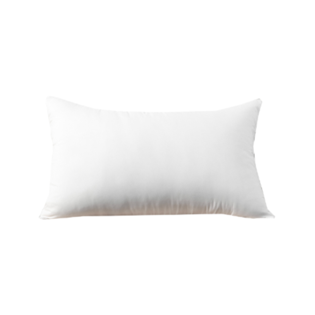 White Lumbar Pillow