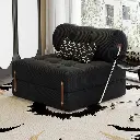 Camilla Single Fabric Sofa Bed
