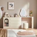 Cora Dressing Table set w/ Stool