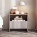 Minna Melamine Bedside Table