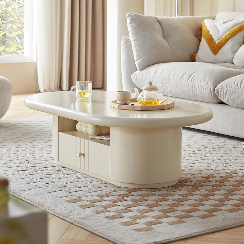 Aubrey White Coffee Table