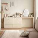 Franco 6-Drawer Cabinet with Desk