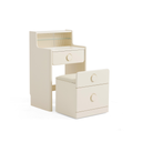 Nerilyn White Solid Wood Dressing Set