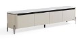 Norelthys Gray Fiberboard TV Stand