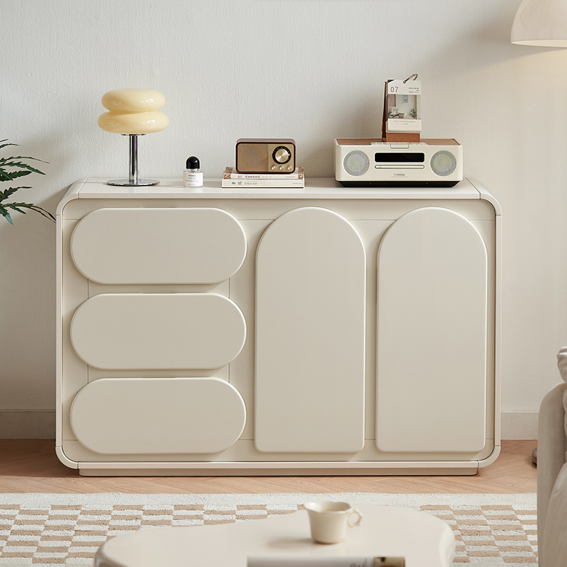 Oli White Melamine Chest Drawers