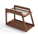 Pete Brown Solid Wood Side Table