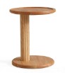 Perrie Wood Solid Wood Side Table