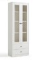Paris White Melamine Bookshelf