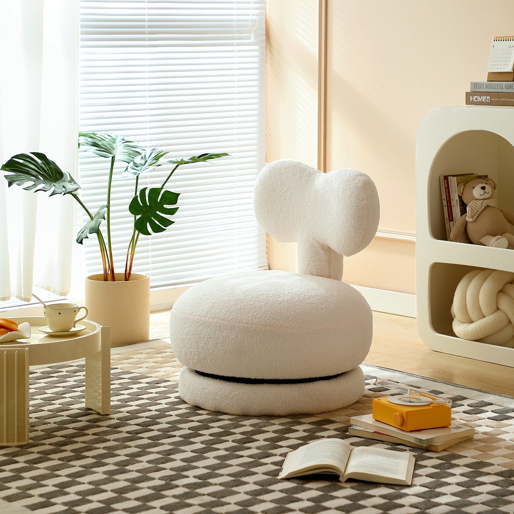 Orville Rotating Children Fabric Sofa