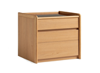 Onyx 3-Drawer Night Stand