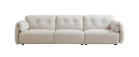 Christina Cream Fabric Sofa