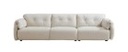 Christina Cream Fabric Sofa