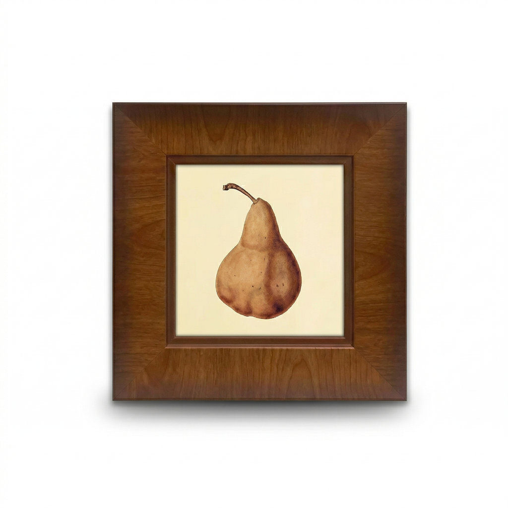 Autumn Pear Brown Wide Frame