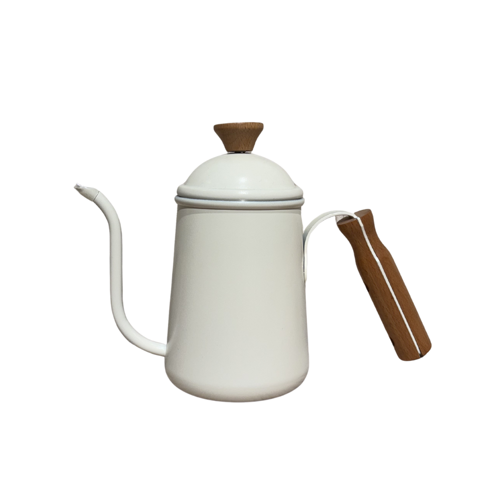 Coffee Pot with Wooden Handle