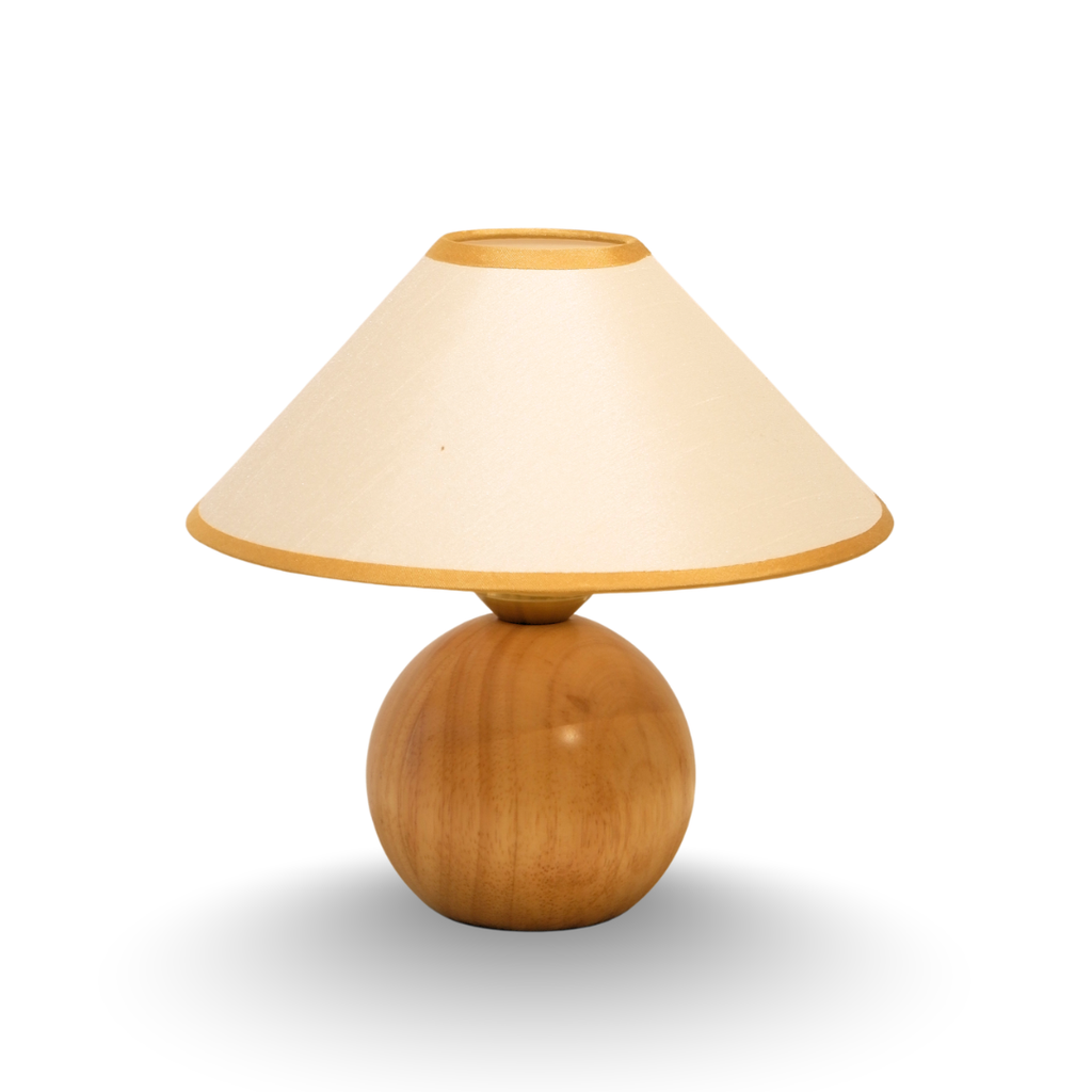 Klein Wood Base Table Lamp