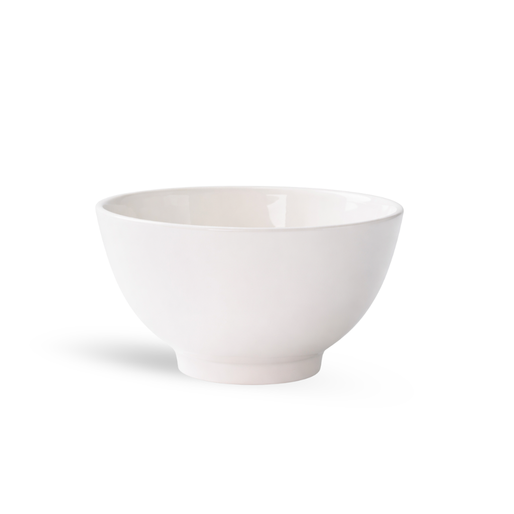 White Pottery Bowl 