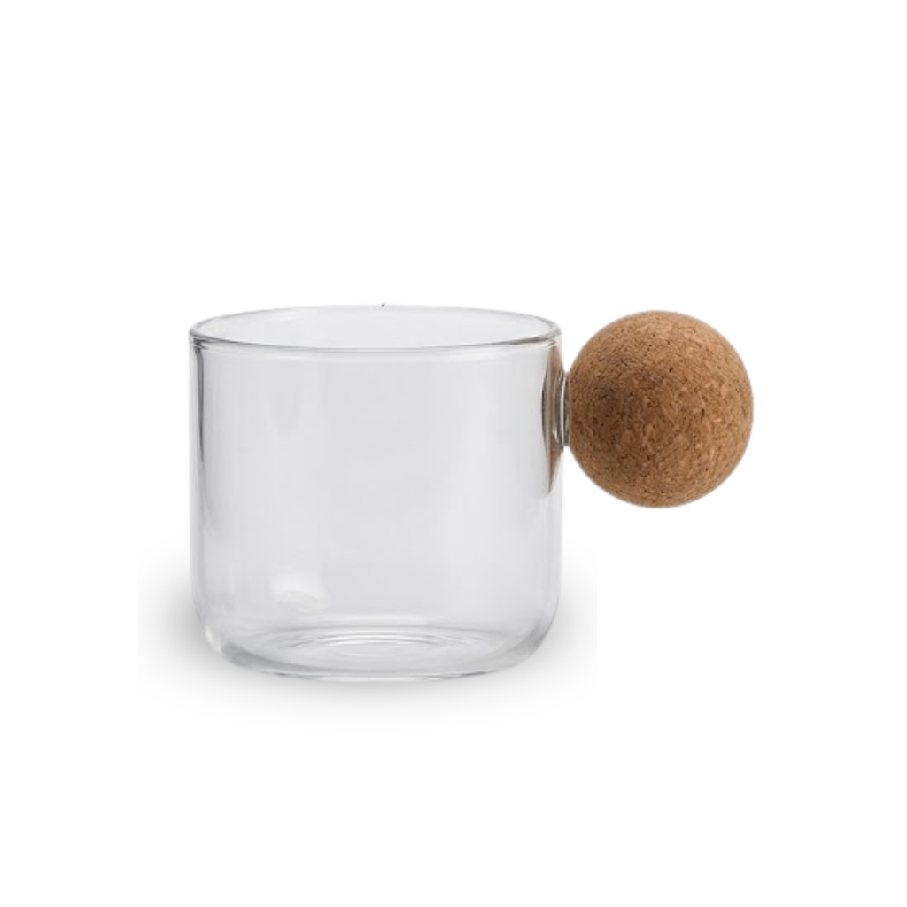 Spherical Glass Cups (2-pack)