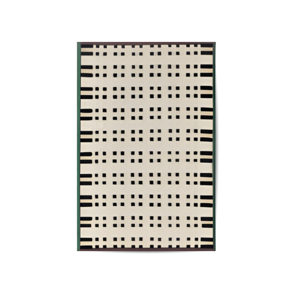 Baines Square Dot Carpet 