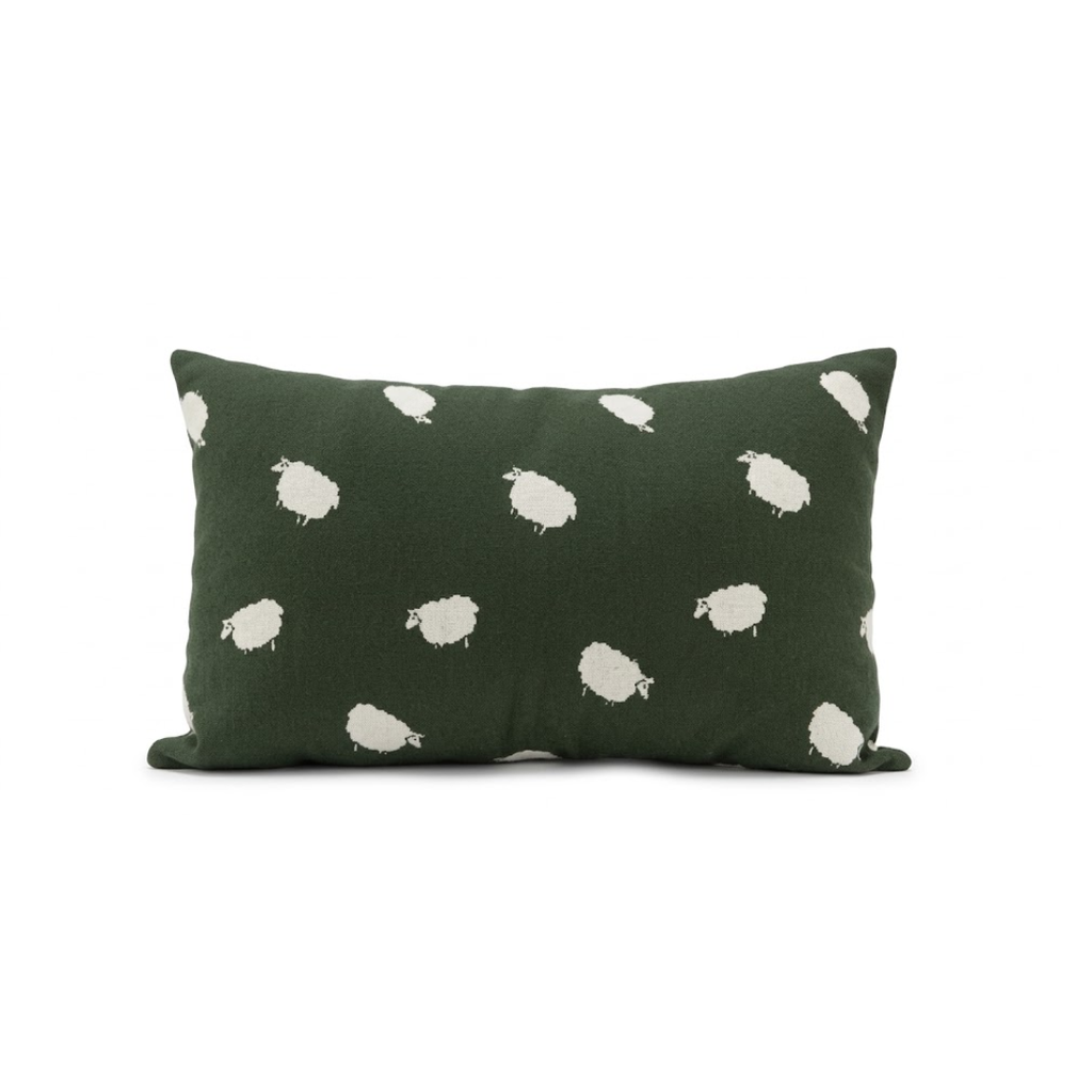 Green Lamb Waist Support Pillow