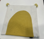Yellow Hill Square Pillowcase