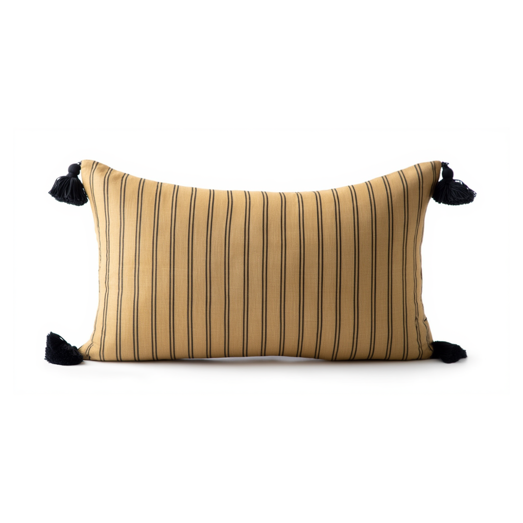 Striped Waist Orange Pillowcase