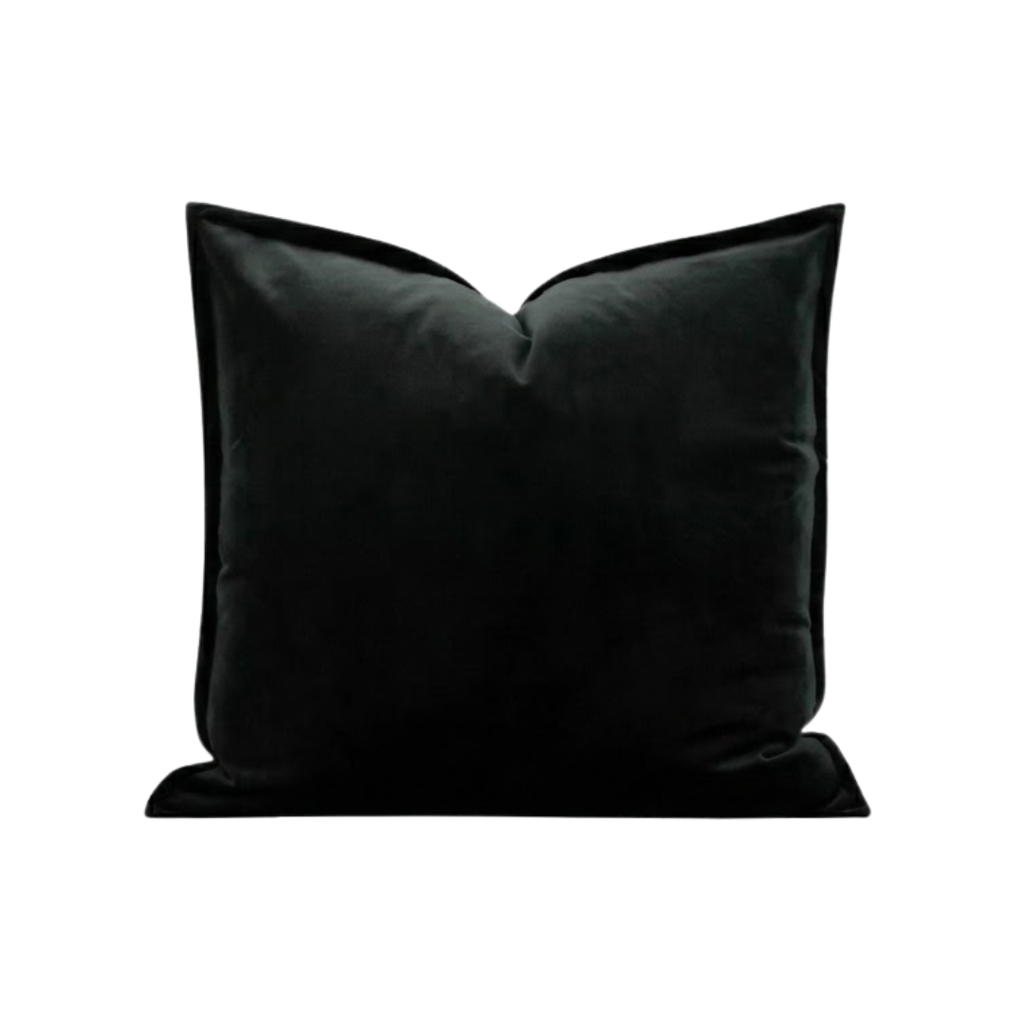 Shelba Black Pillowcase