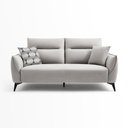 Stefan Smooth Fabric Sofa 