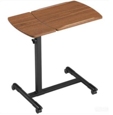 Monique Melamine Height-Adjustable Desk