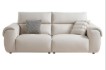 Norwyn Cream Leather Sofa 