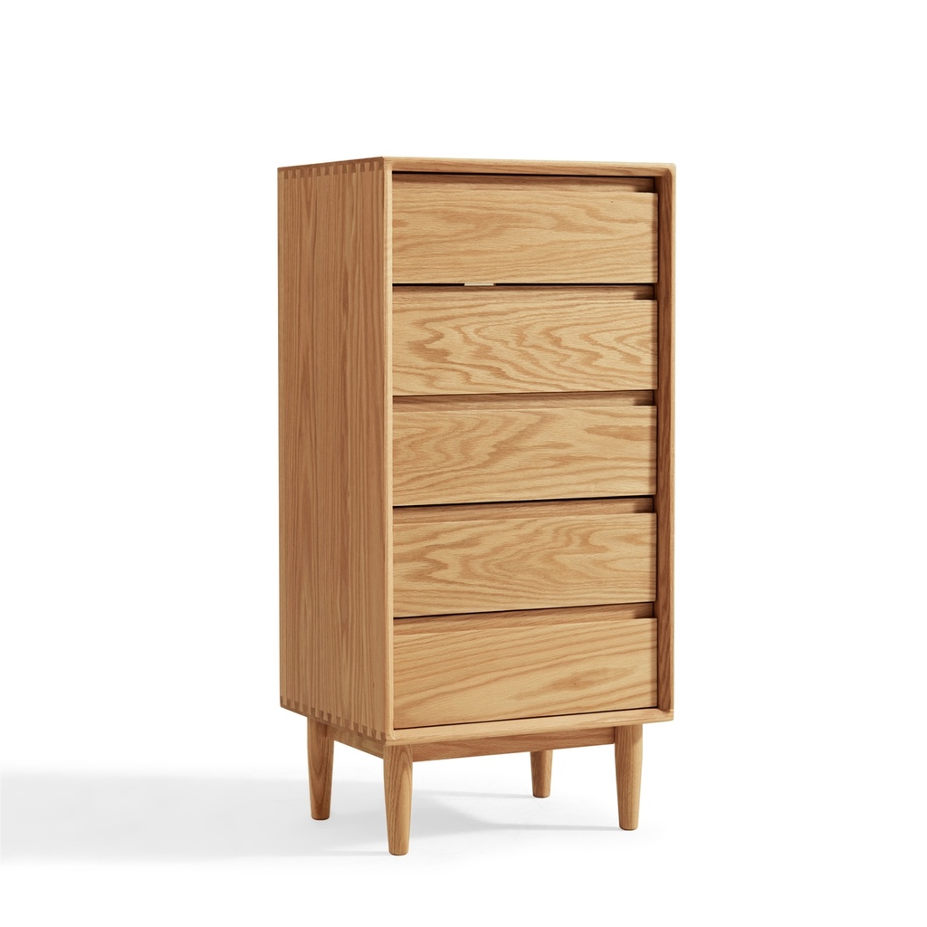Nore Solid Wood Side Cabinet 