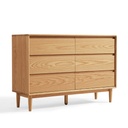 Nore Solid Wood Side Cabinet 