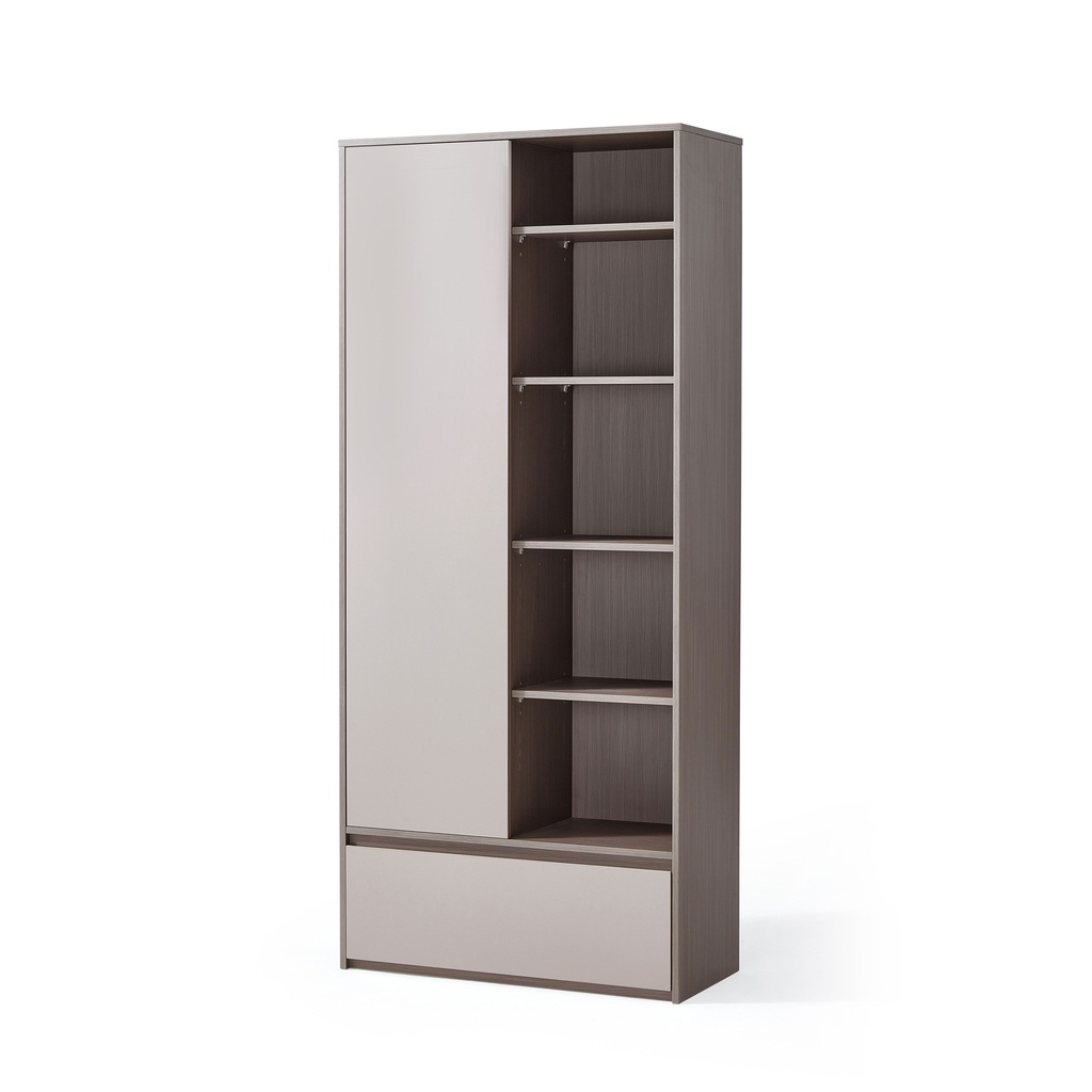 Portia Walnut Melamine Cabinet 