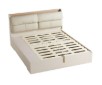 Norex Light Gray Melamine Bed