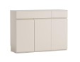 Ofelia White Melamine Side Cabinet 