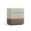 Quintin Wood 3-Drawer Side Cabinet 