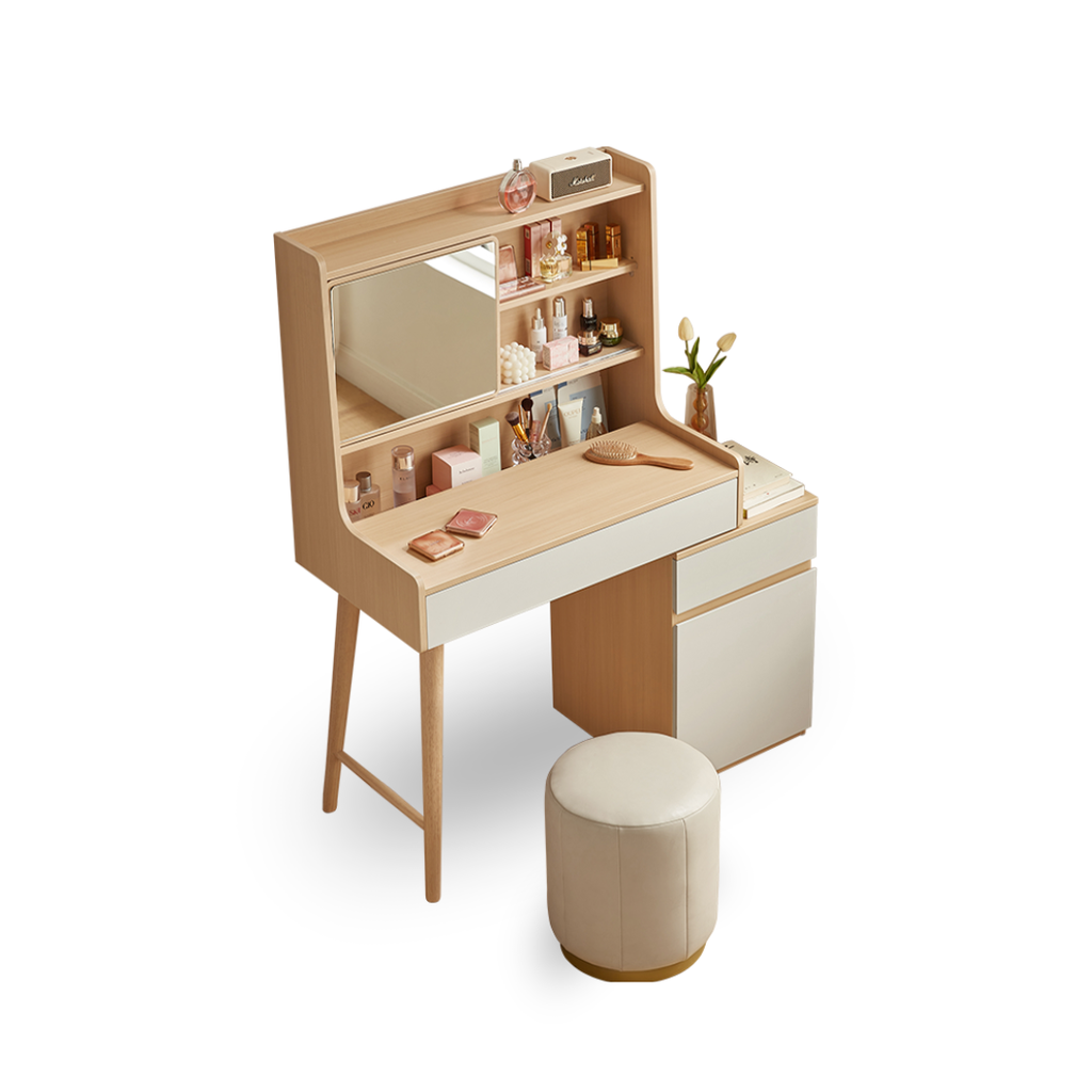 Sasha Dressing Table with Stool