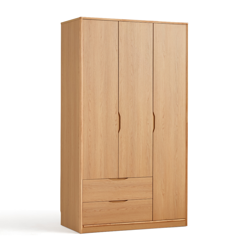 Kerby 3-Door Wardrobe Cabinet