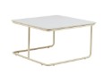 Omni Cream Sintered Stone Side Table
