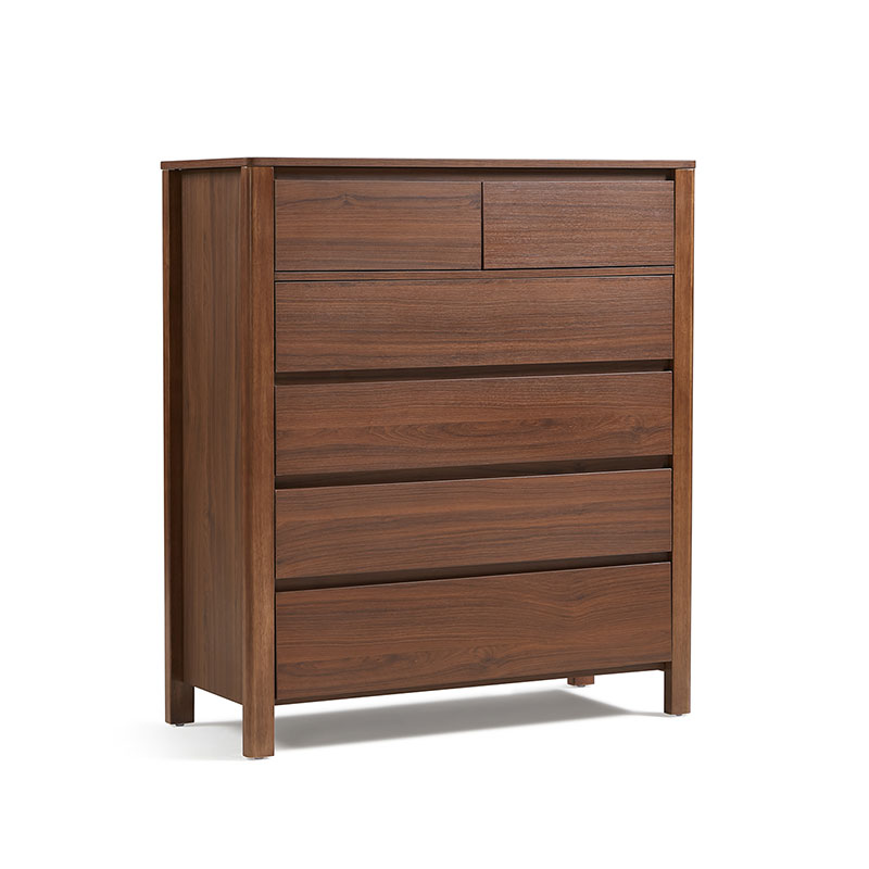 Paxton Walnut Melamine Side Cabinet 