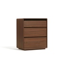 Pascal Walnut Melamine Side Cabinet 
